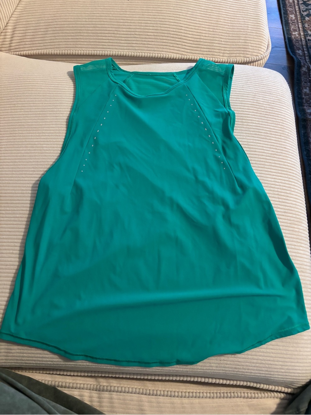 lululemon athletica Emerald Green Sleeveless Tank